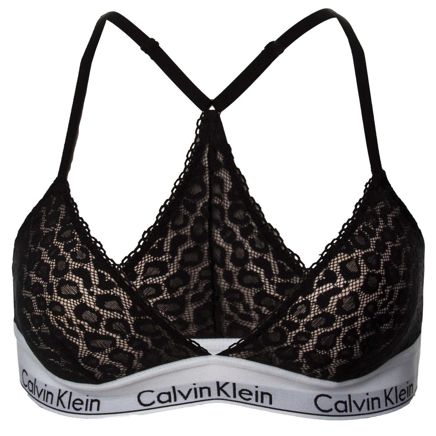 Calvin Klein Modern Cotton Lace Unlined Triangle - Soft-bra - Bras -  Underwear - Timarco.co.uk