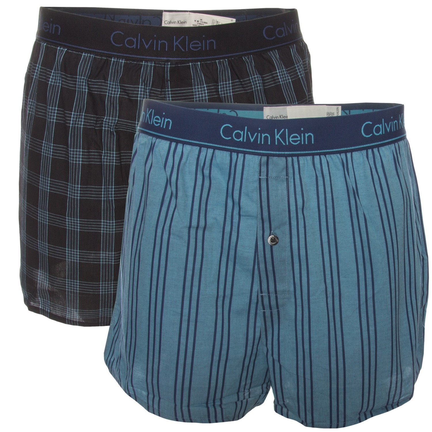 2-Pack Calvin Klein Slim Fit Woven Boxer - Boxer shorts - Trunks -  Underwear 
