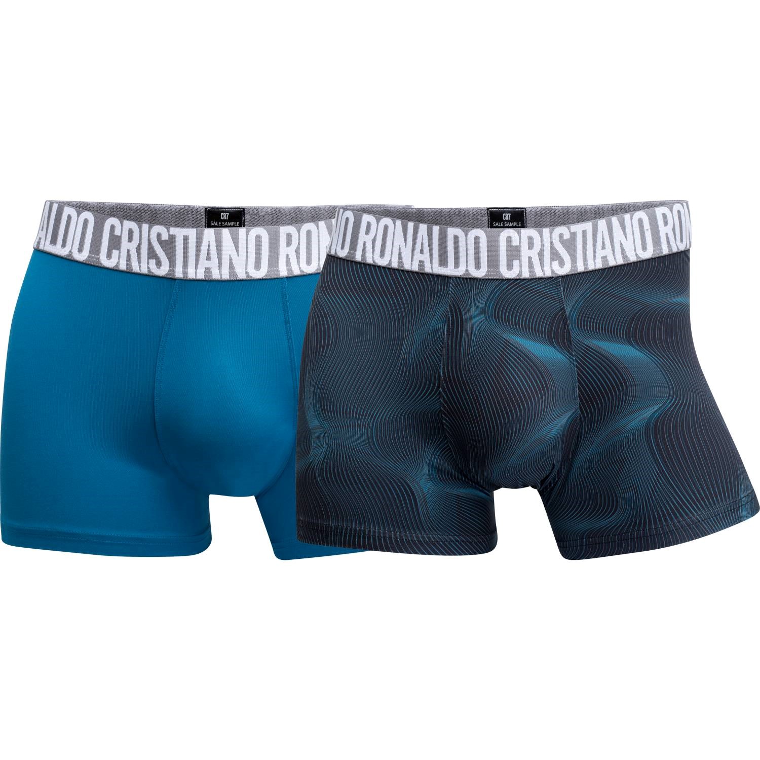 2 stuks verpakking CR7 Cristiano Ronaldo Fashion Microfiber Trunk Boxer Herenslips Ondergoed Timarco