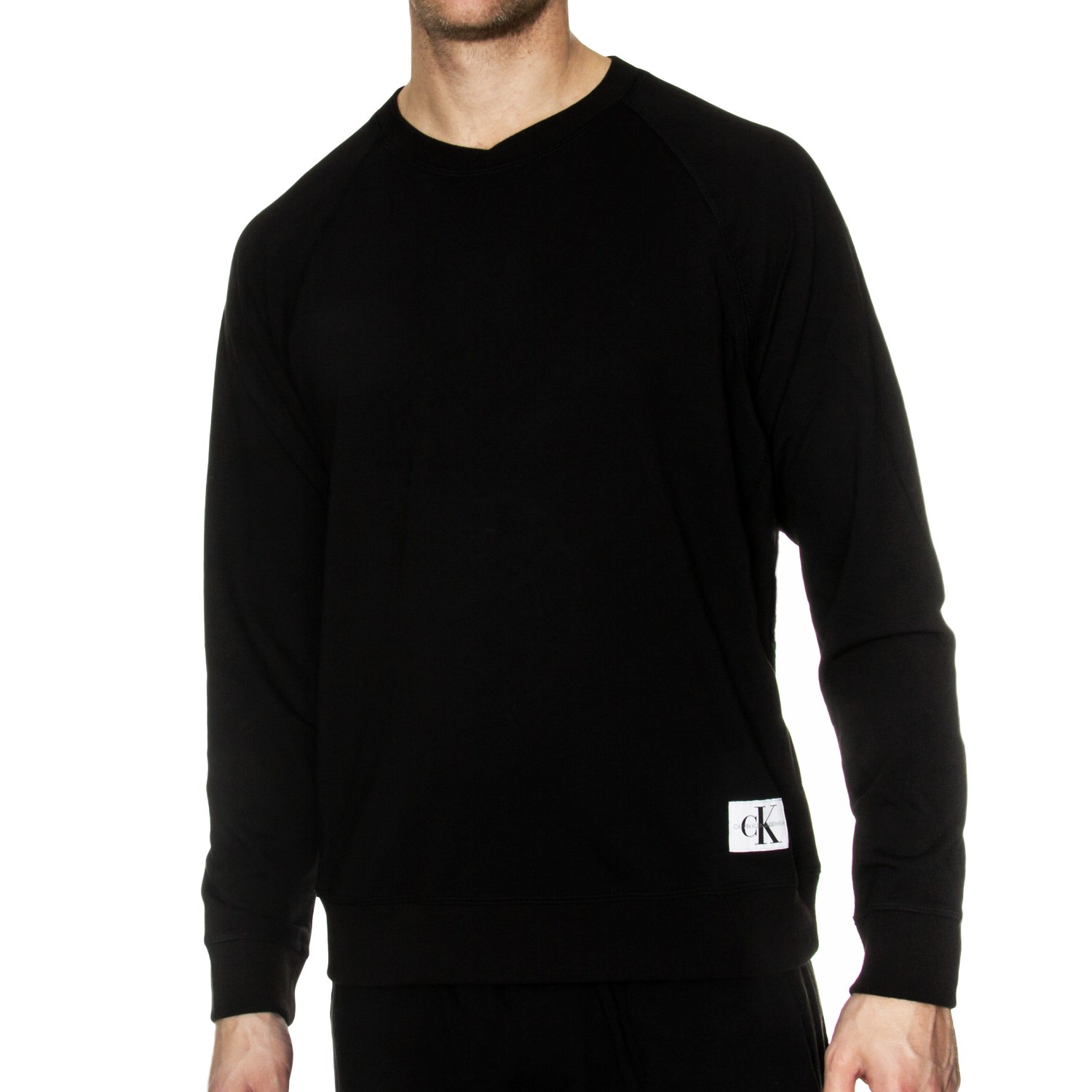 Calvin Klein Monogram LS Sweatshirt - Hoodies and Sweatshirts - Loungewear  - Underwear