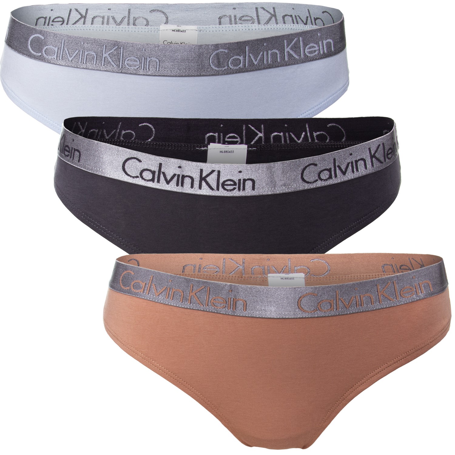 3-Pack Calvin Klein Radiant Cotton Bikini - Brief - Briefs - Underwear -  