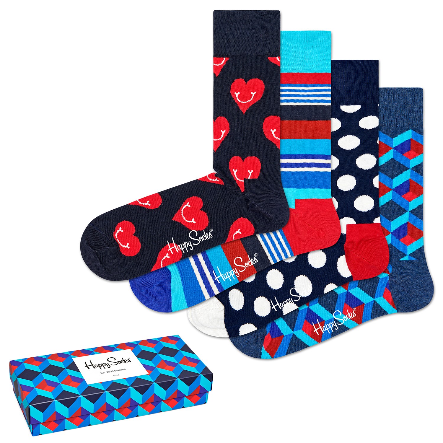 4Pack Happy Socks Nautical Gift Box 630 Gift boxes Other Timarco