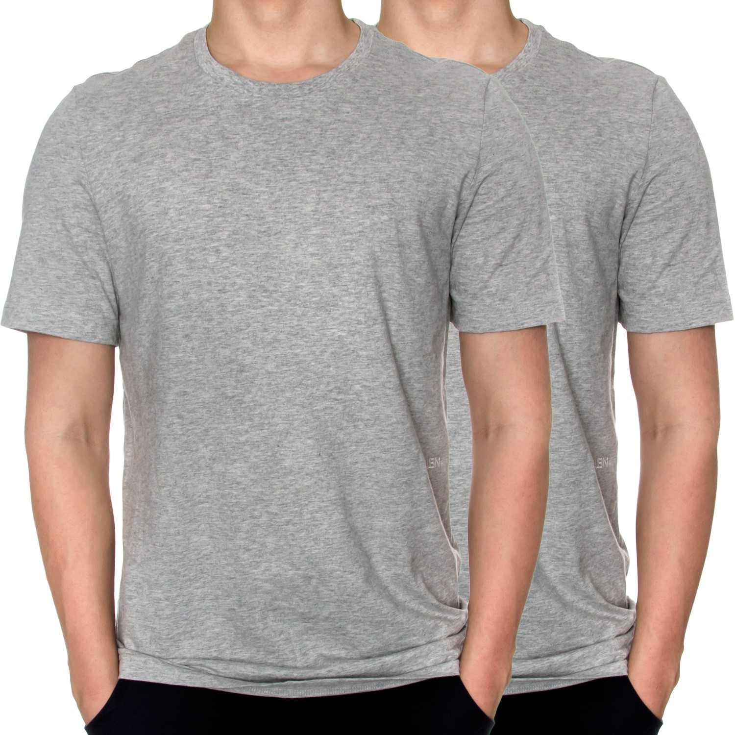 2 Pack Calvin Klein Statement 1981 Crew Neck T shirts Klader Timarco