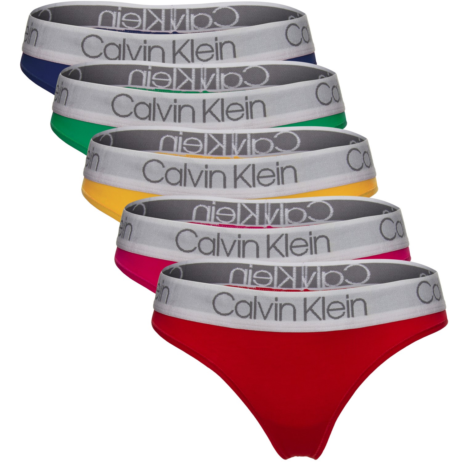 5-Pack Calvin Klein Body Cotton Pride Thongs - Thong - Briefs - Underwear -  
