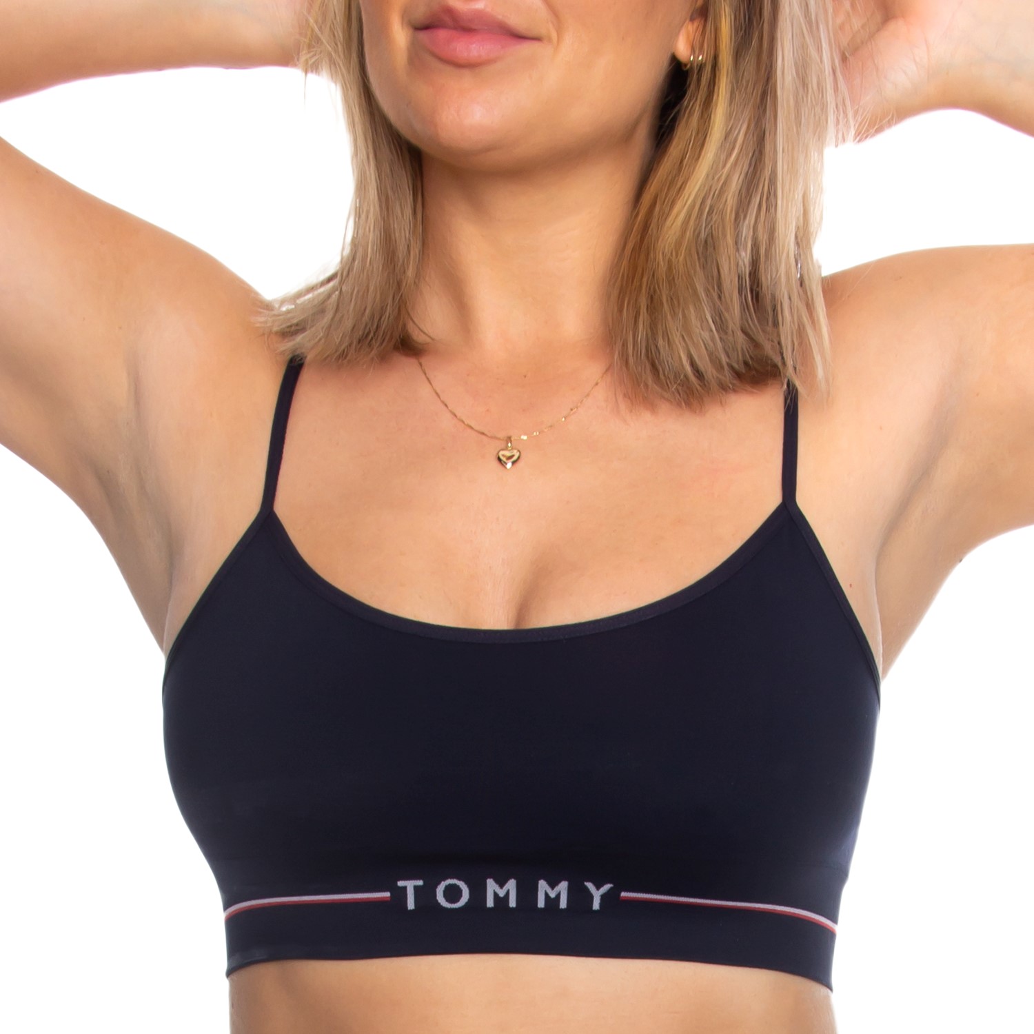 Tommy Hilfiger Seamless Curve Unlined Bralette Marin