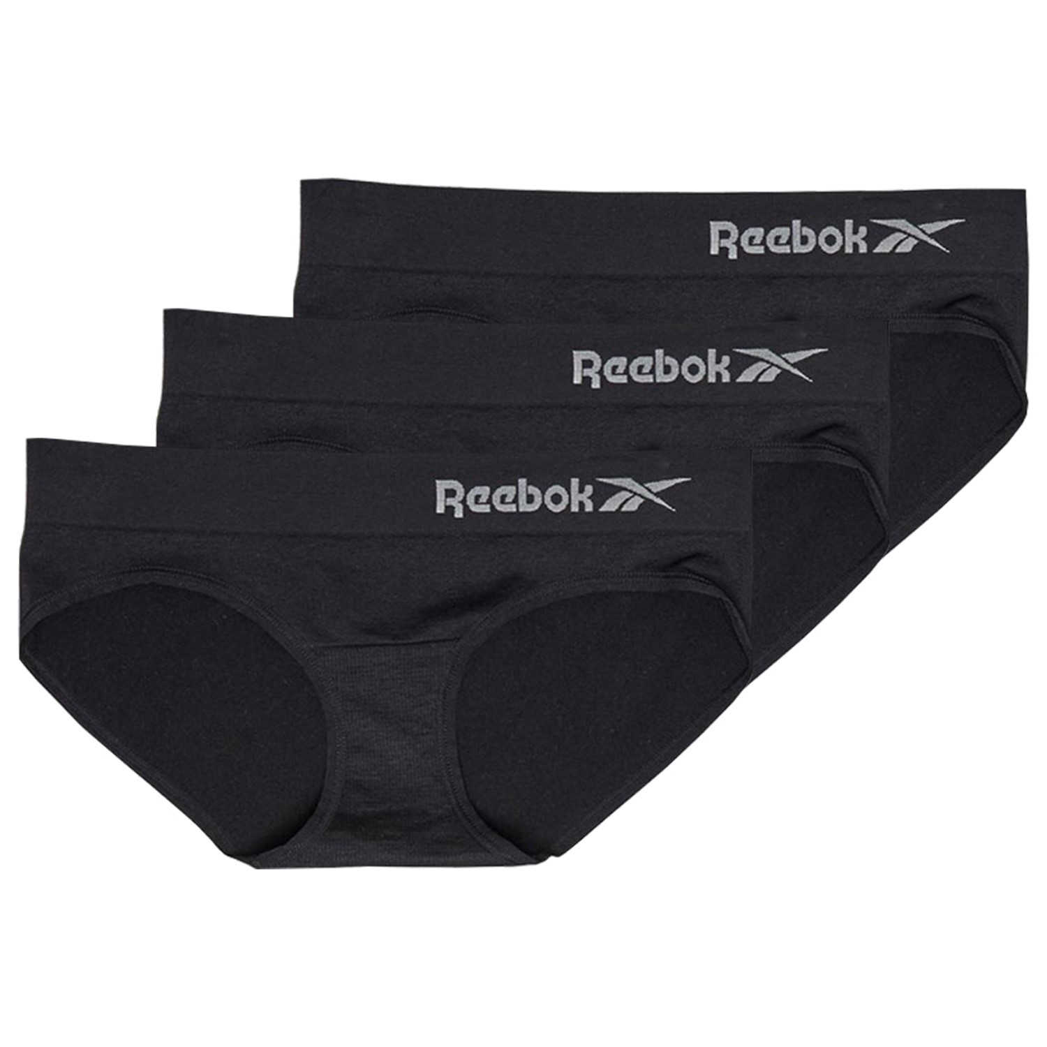 3-Pack Reebok Raina Seamless Brief Svart